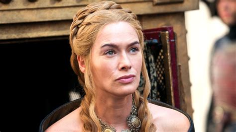 Cersei Lannister played by Lena Headey on Game of Thrones .